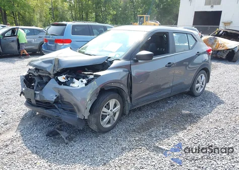 2020 Nissan Kicks S Xtronic Cvt z USA, uszkodzony, nr VIN 3N1CP5BVXLL559886